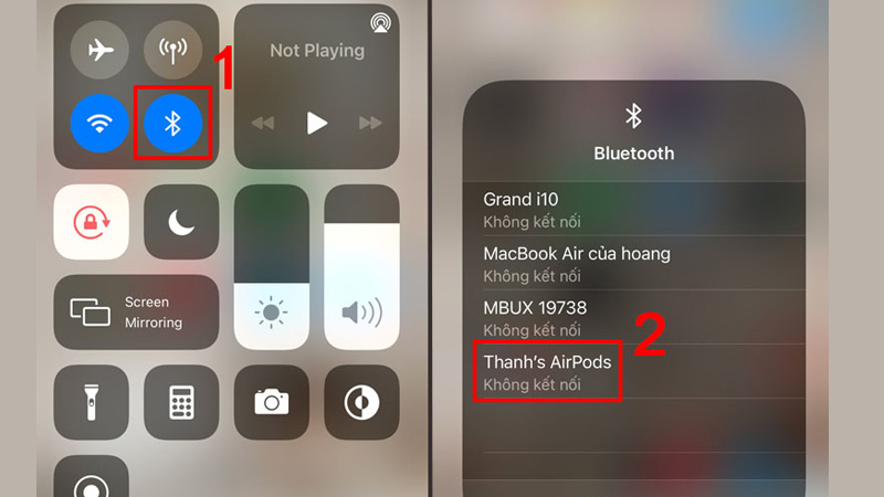 Cách kết nối sử dụng tai nghe bluetooth với iphone