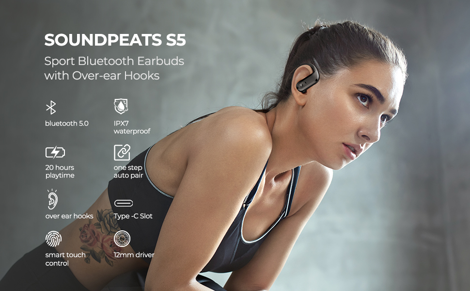 Tai Nghe Bluetooth Earbuds SoundPeats S5