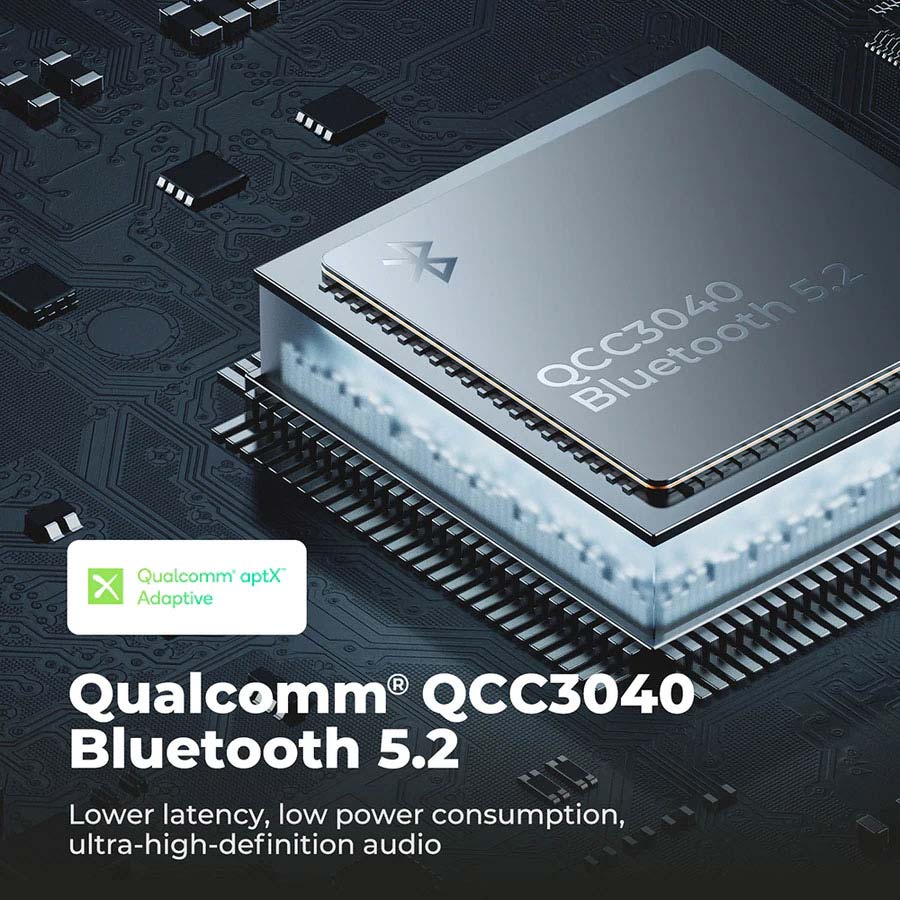 Tai nghe không dây Mini Pro sử dụng chip QCC3040 & Bluetooth 5.2