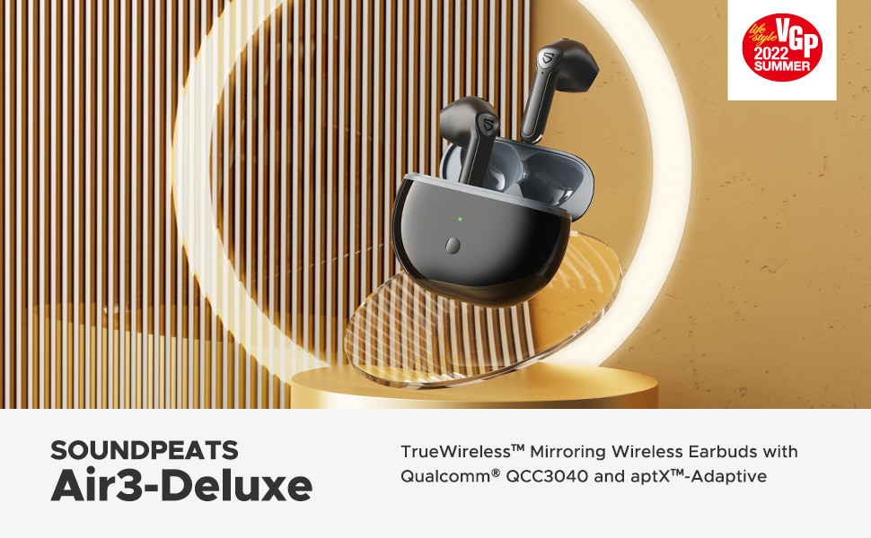 Tai nghe Bluetooth Sounpeats Air3 Deluxe