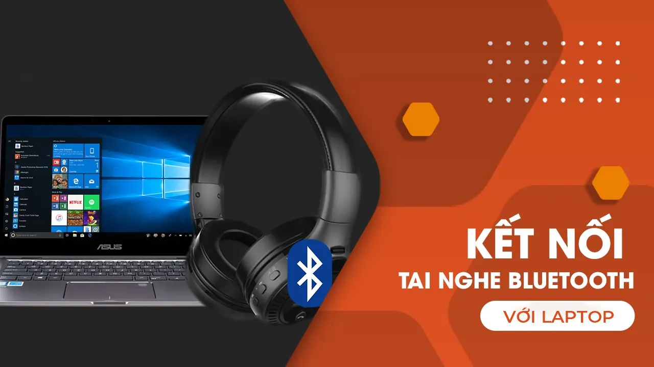 cách kết nối tai nghe Bluetooth với laptop ảnh cover