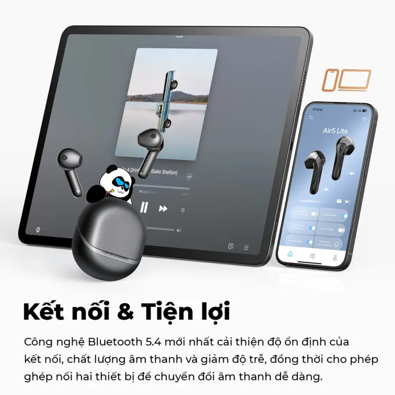 tai nghe bluetooth soundpeats air 5 lite - 3