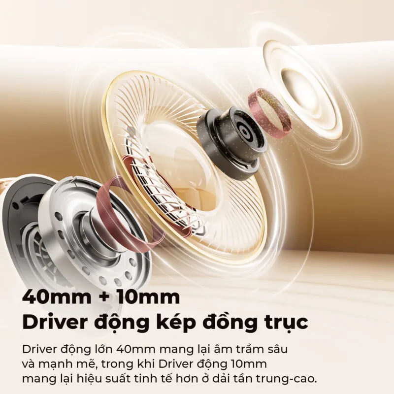 tai nghe bluetooth chụp tai soundpeats space pro - 2