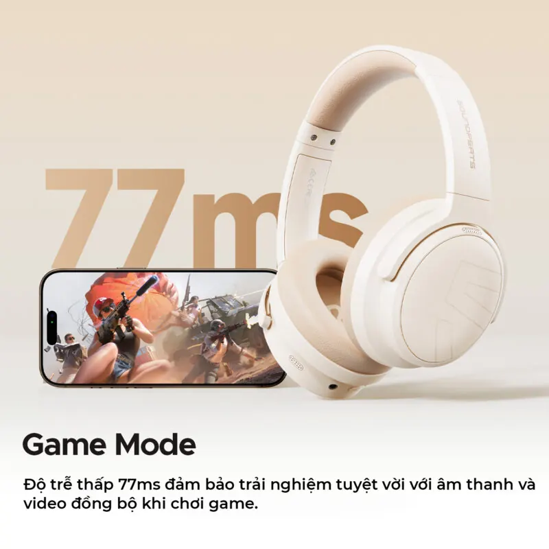 tai nghe bluetooth chụp tai soundpeats space pro - 7