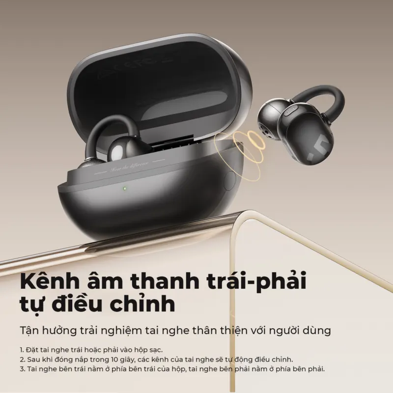 tai nghe bluetooth soundpeats pop clip - 4