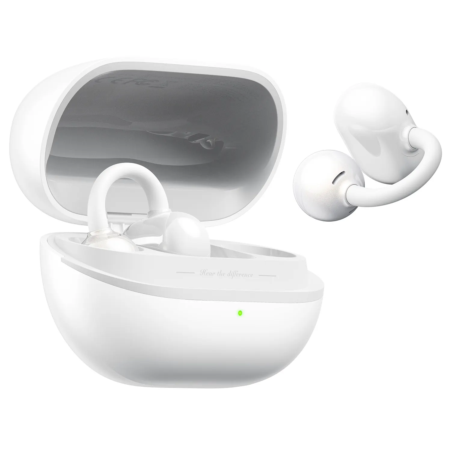 soundpeats pop clip trắng - 5