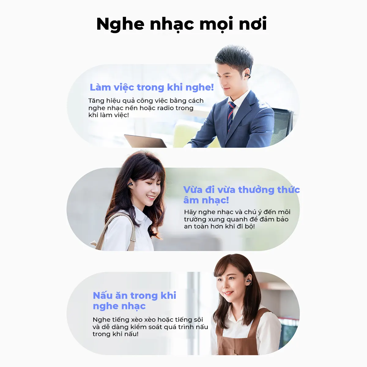 soundpeats-pearclip-pro-8 tai nghe bluetooth kẹp tai Open Ear SoundPEATS PearClip Pro - 8