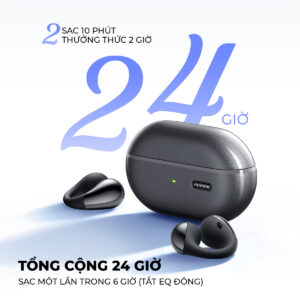 tai nghe bluetooth kẹp tai Open Ear SoundPEATS PearClip Pro - 5