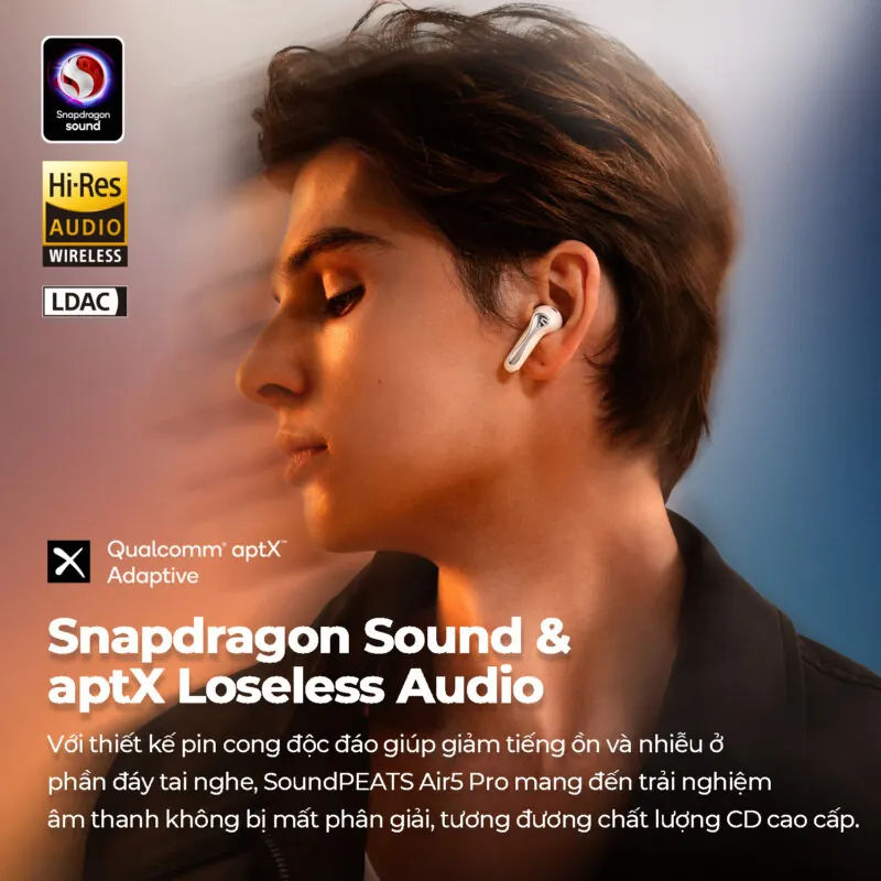 Tai nghe Bluetooth SoundPEATS Air5 Pro