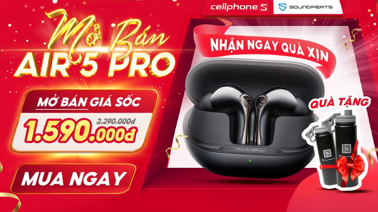 mở bán soundpeats air5 pro