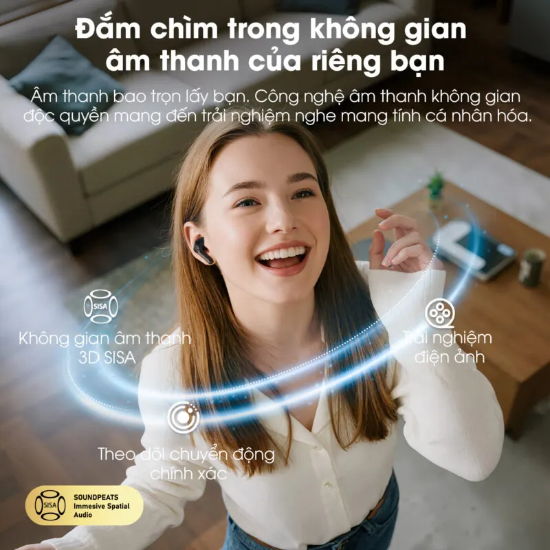 tai nghe bluetooth soundpeats air6 hs - 2