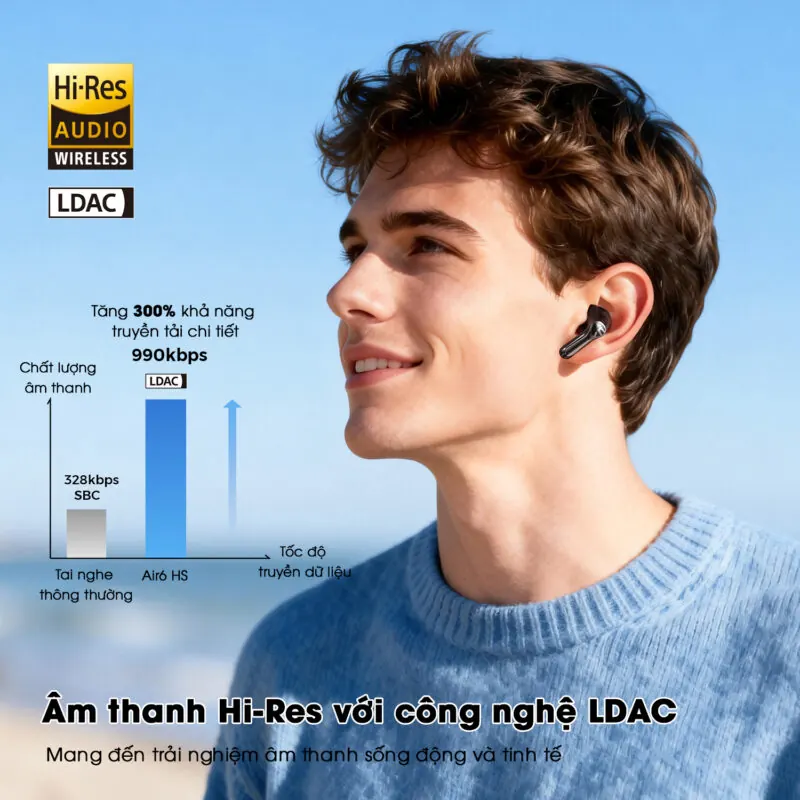 tai nghe bluetooth soundpeats air6 hs - 7