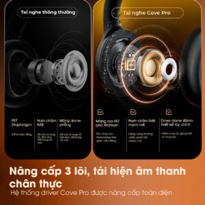 tai nghe bluetooth chụp tai soundpeats cove pro-1